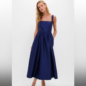 Tuckernuck Deep Blue Maxi Dress